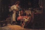 A Challenging Moment. Frederick Arthur Bridgman